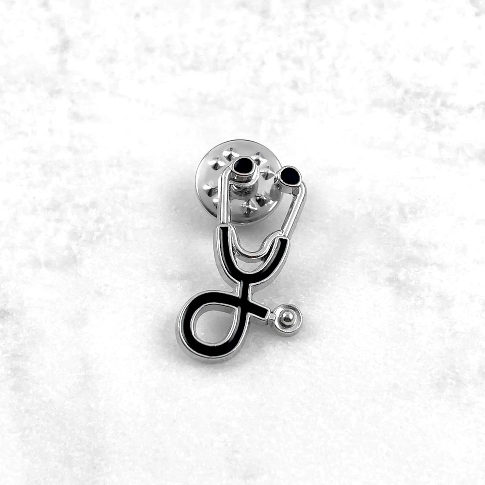 New Stethoscope Pin BOGO 🎄